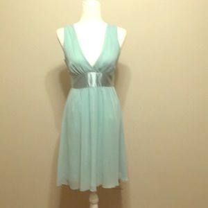 21 aqua cocktail dress
